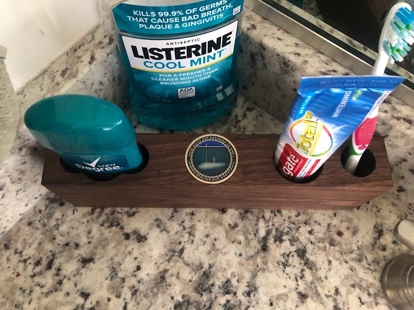 Walnut Toiletry Holder